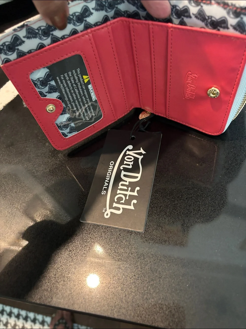 Von Dutch dutch cash patterned